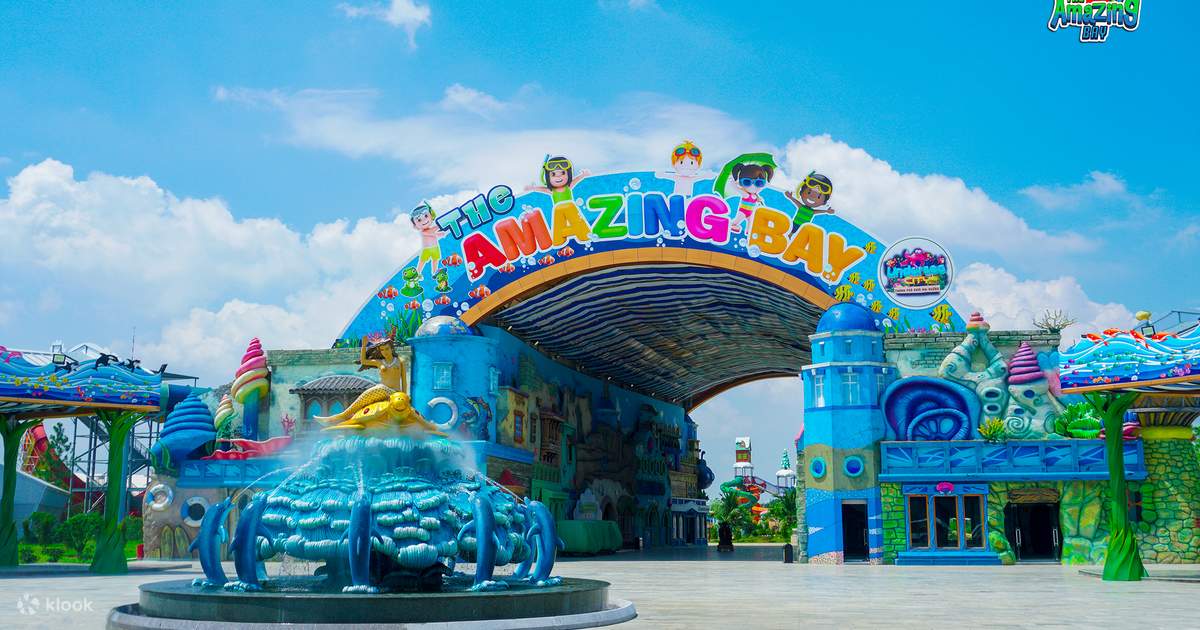 Vé Công viên nước The Amazing Bay 2025
